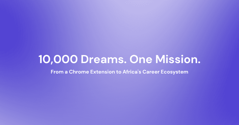 10,000 Dreams. One Mission.