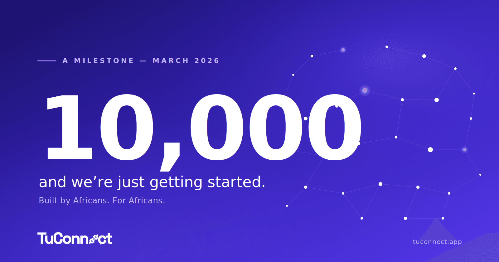 10,000 Dreams. One Mission.